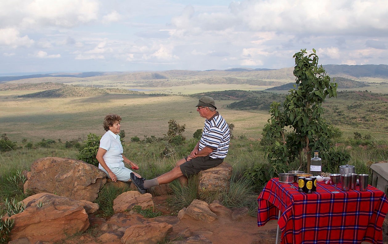 Sundowner Drinks & View